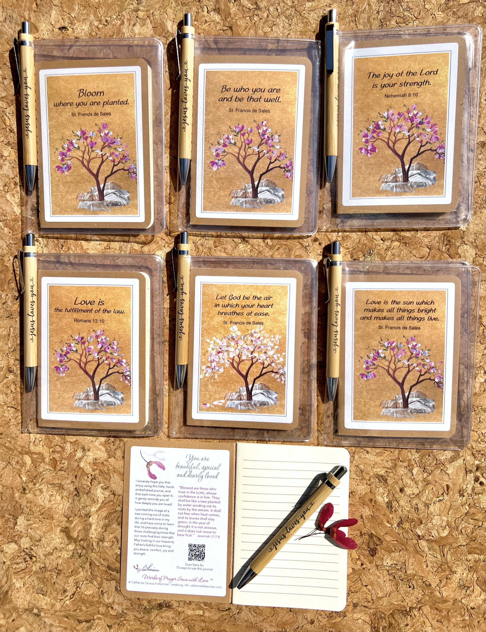 Hand Embellished Travel Journals