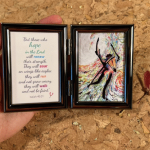 Joy of the Lord!  (Framed Petite Print Duo)