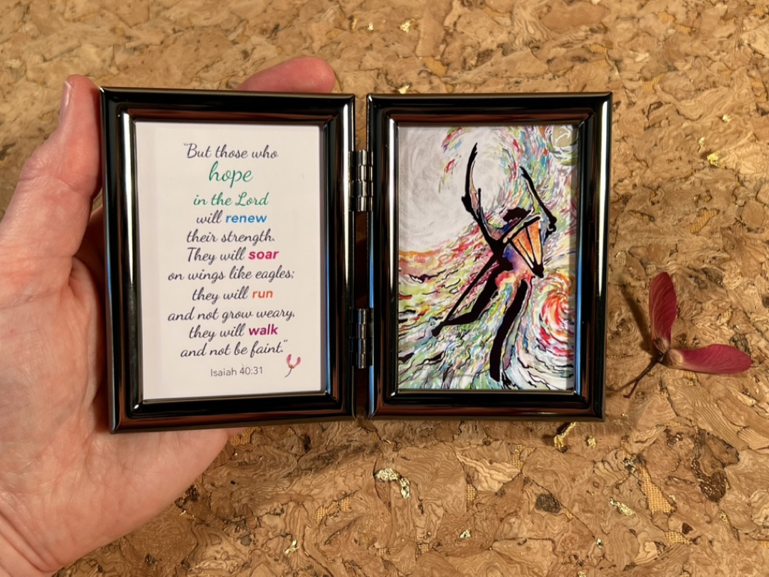 Joy of the Lord!  (Framed Petite Print Duo)