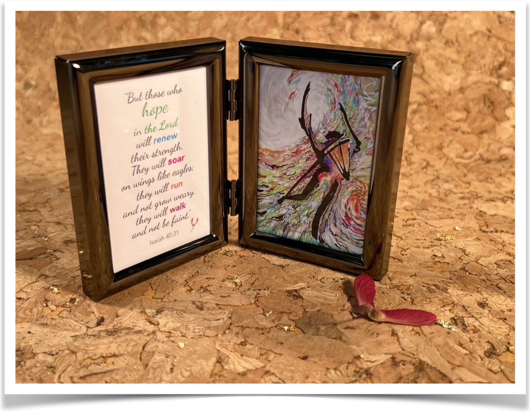 Joy of the Lord!  (Framed Petite Print Duo) - Image 3